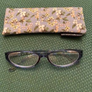 Blue Reading Glasses